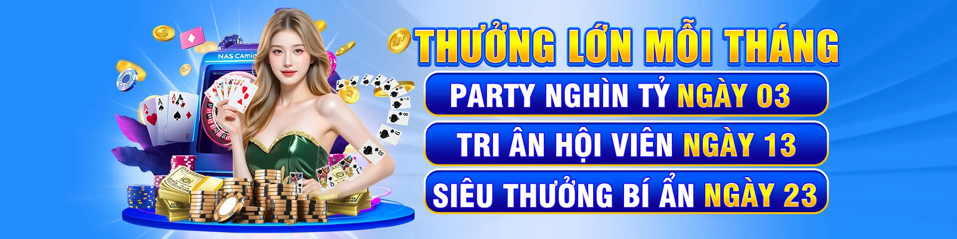 Sân vận động với ánh đèn rực rỡ và biểu tượng win97